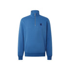 Mens Quarter Zip Cotton Fleece Sweatshirt 103001