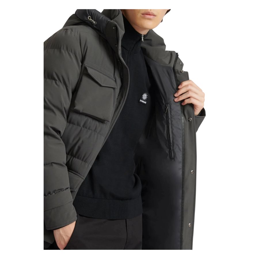 Branksome Long Puffer Mens Coat M06
