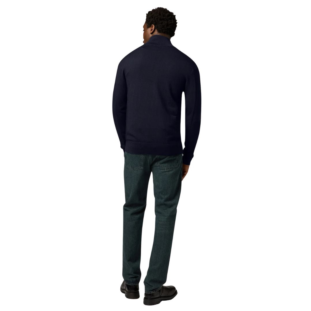 Golden Merino Mens Quarter Zip Jumper 106453