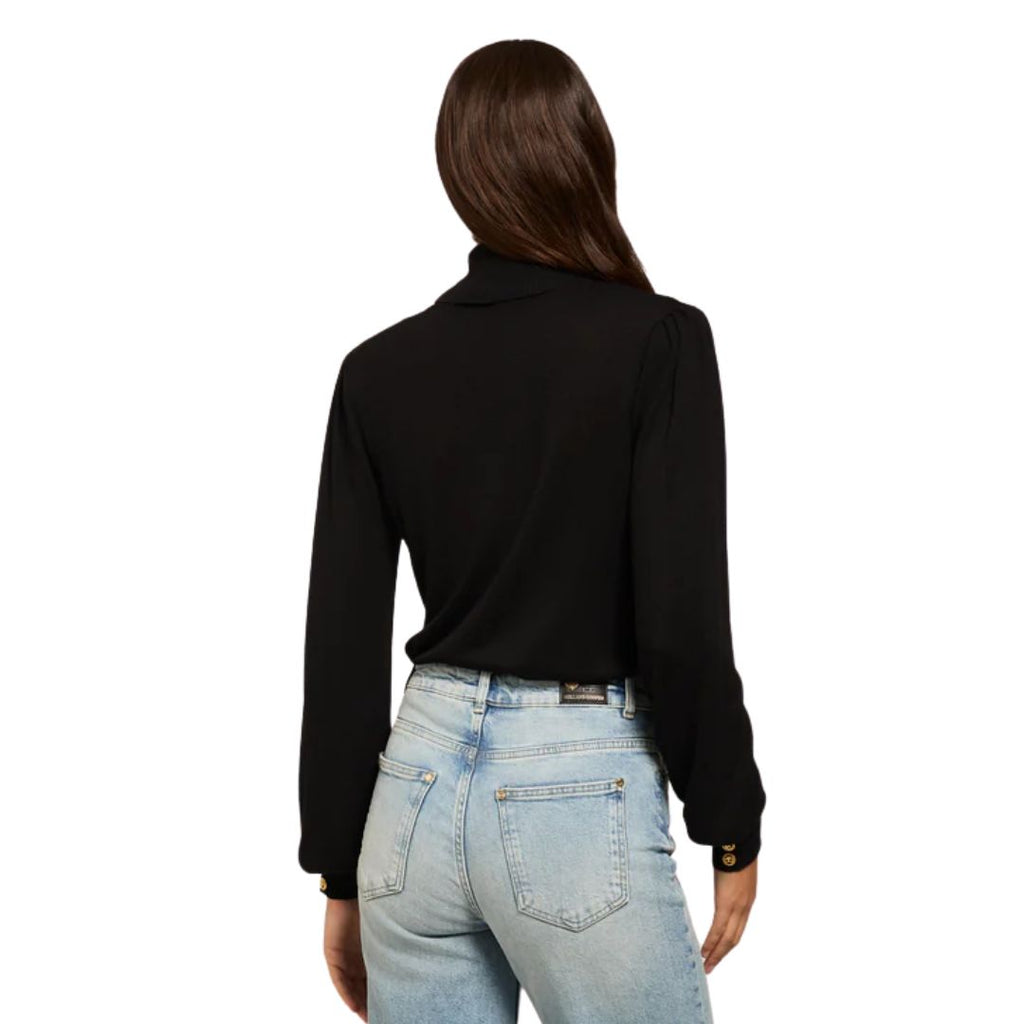 Structured Kelsie Roll Neck Knit