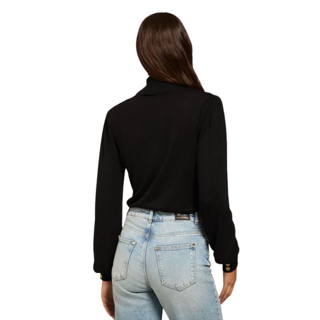 Structured Kelsie Roll Neck Knit