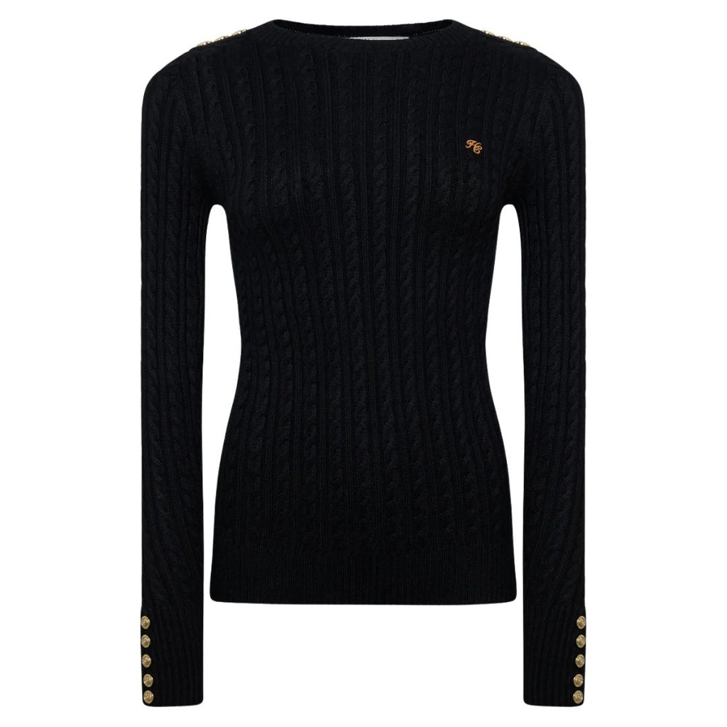 Seattle Cable Crew Neck Womens Jumper