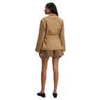 Maddox Womens Short Trench Coat VAR03329