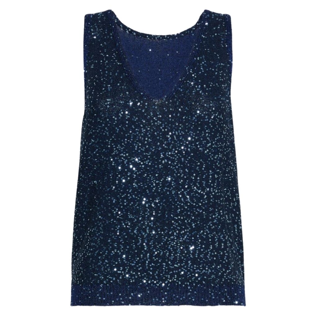 Milord Sequin Detail Womens Sleeveless Top 2625366171600
