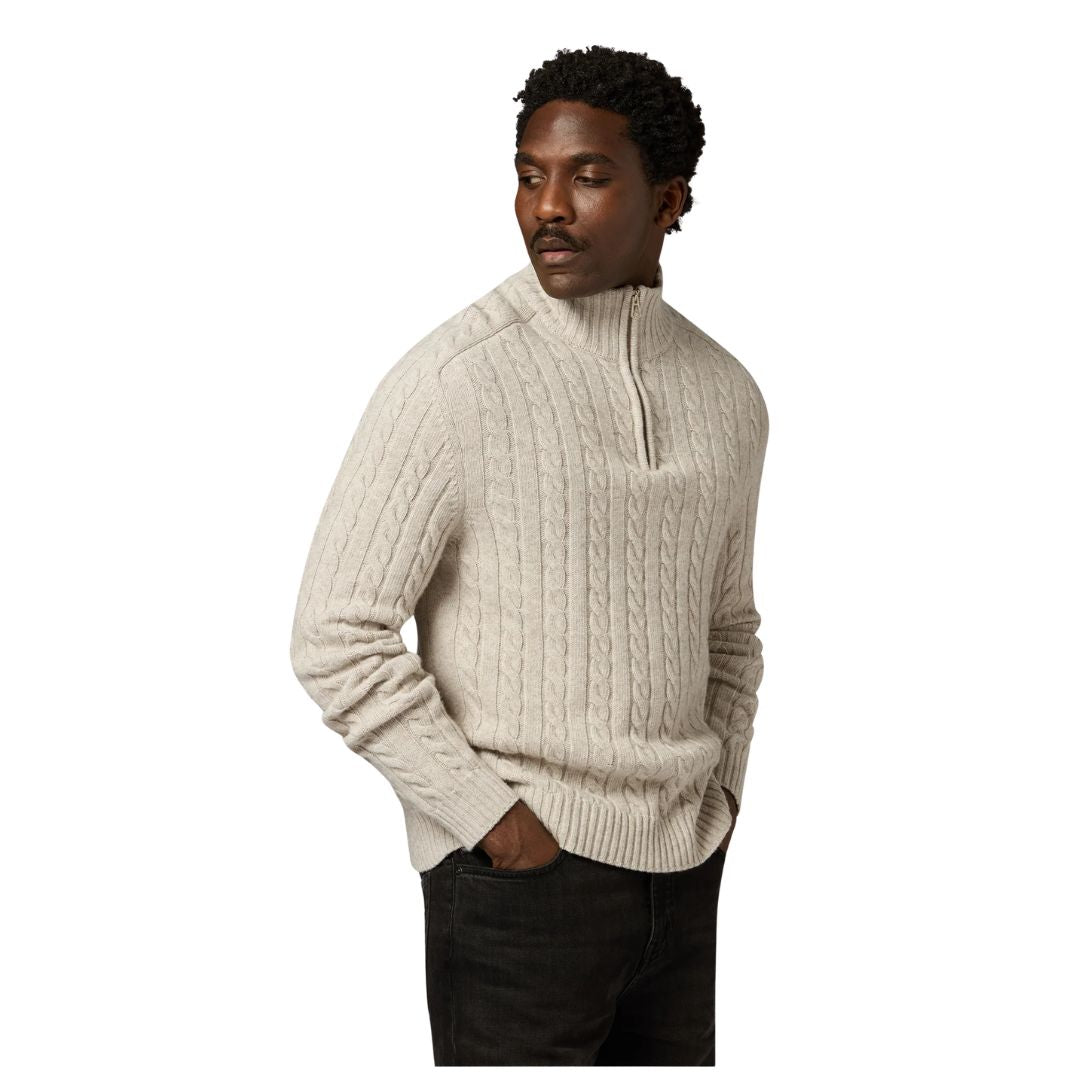 Westport Mens Quarter Zip Jumper 106466