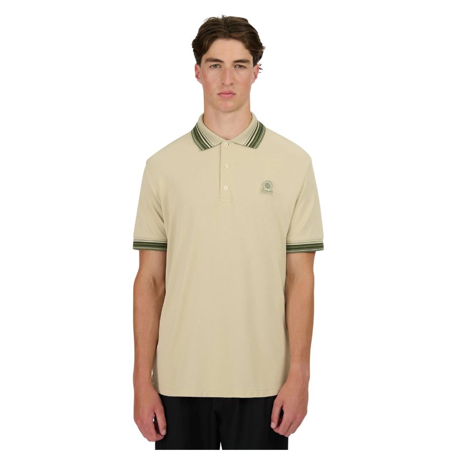 Gradient Rib Mens Polo Shirt MBP58