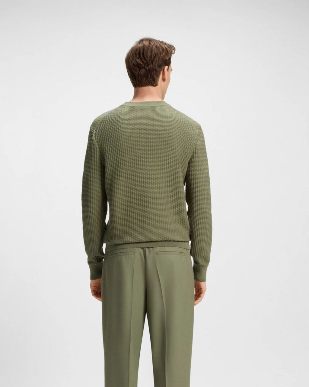 H-Imberto Structured Cotton Jumper 50545283