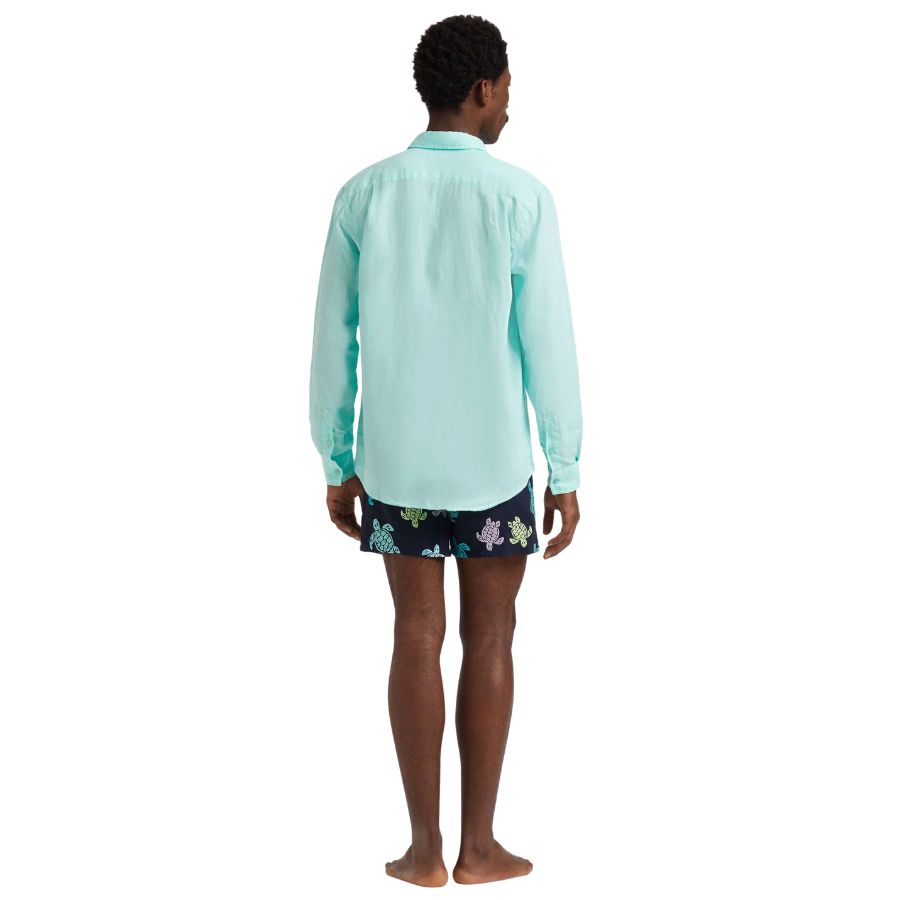 Caroubis Mens Linen Shirt CRSE3U01