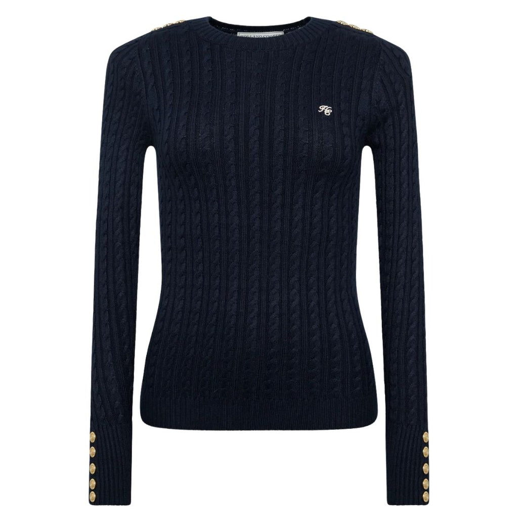 Seattle Cable Crew Neck Womens Jumper