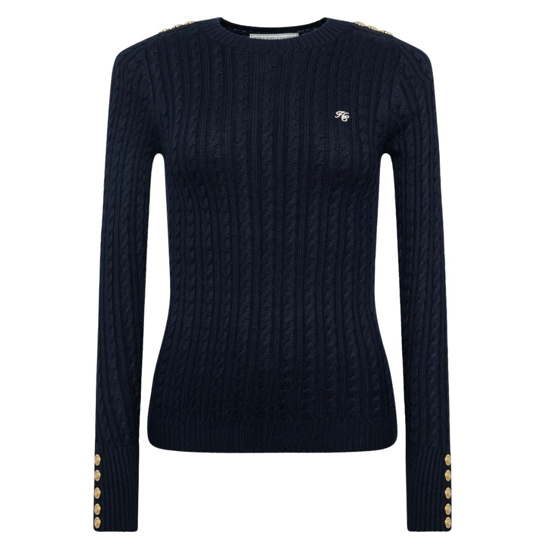Seattle Cable Crew Neck Womens Jumper