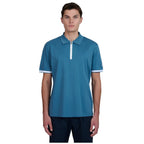 Silicone Zip Mens Polo Shirt MBP10
