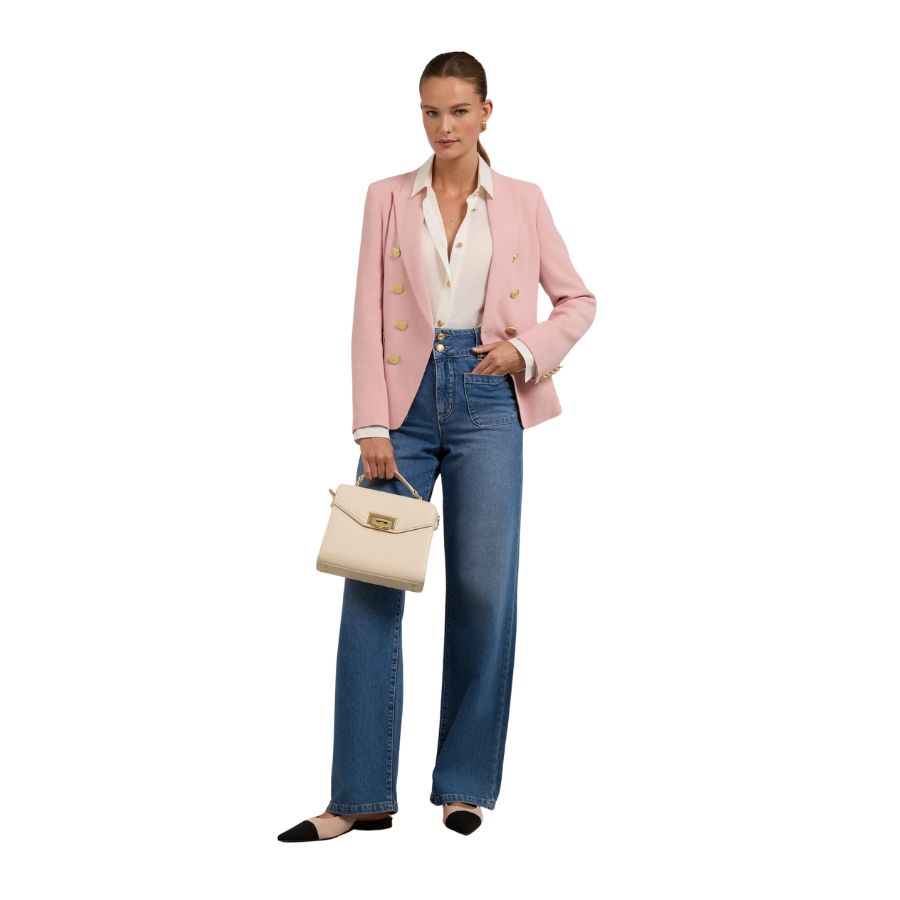 Womens Knightsbridge Blazer Linen