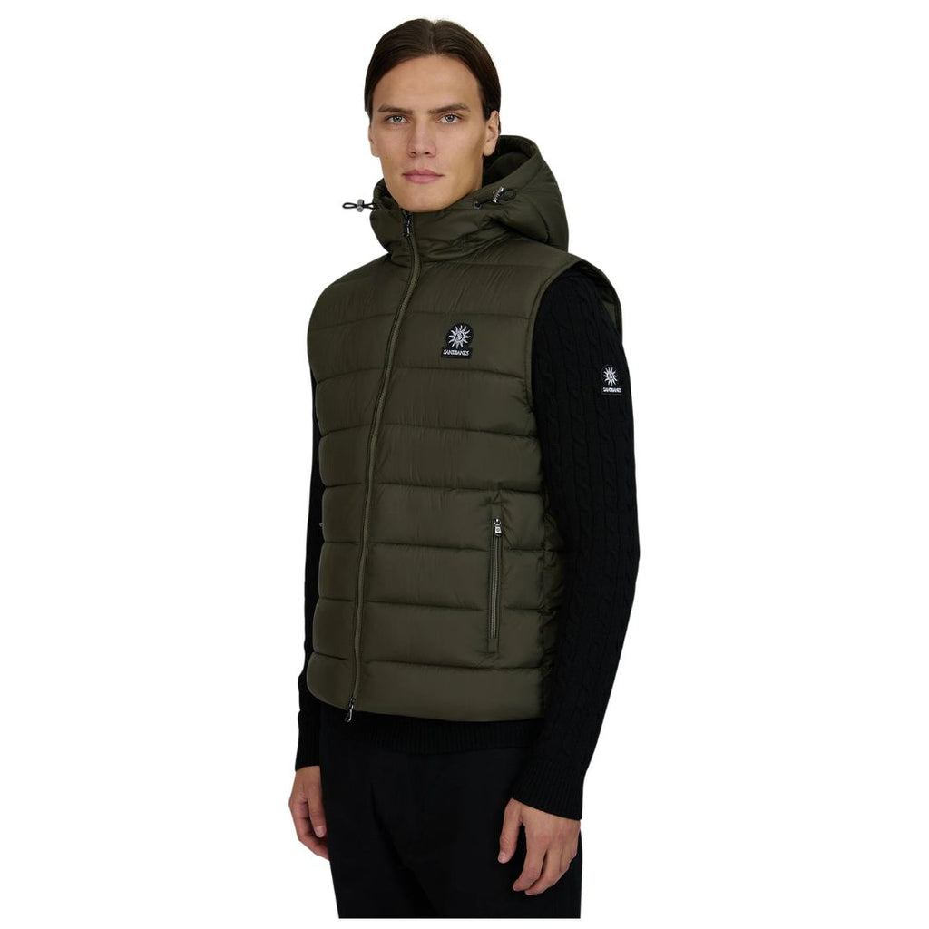 Frontier Hooded Mens Puffer Gilet M36