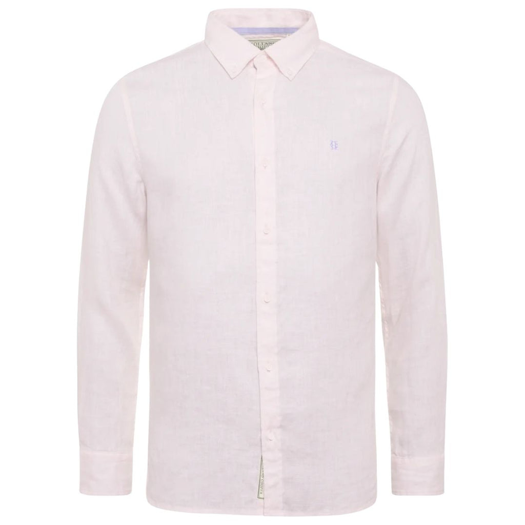 Regular Fit Mens Linen Shirt