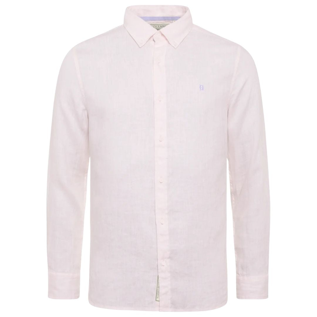 Regular Fit Mens Linen Shirt
