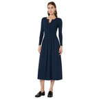 Calibri Long Viscose Yarn Womens Dress 2625326011600