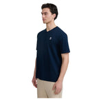 V-Neck Badge Logo Mens T-Shirt MBT29