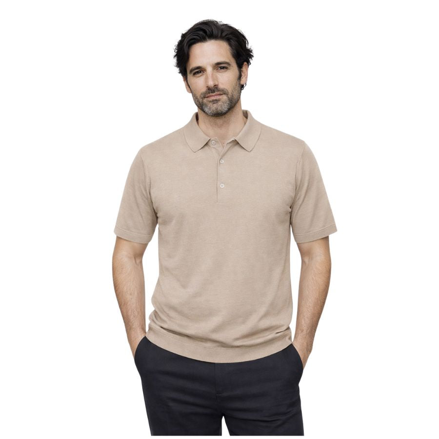Adrian Short Sleeved Mens Polo Shirt