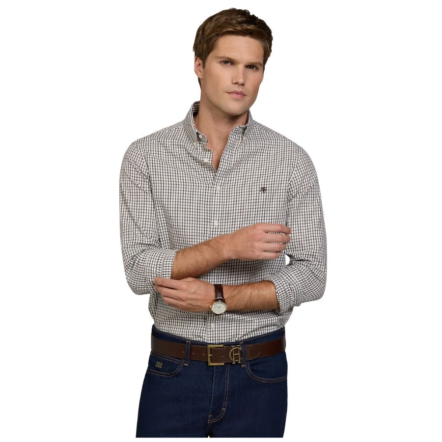 HC Classic Woven Button Down Mens Shirt