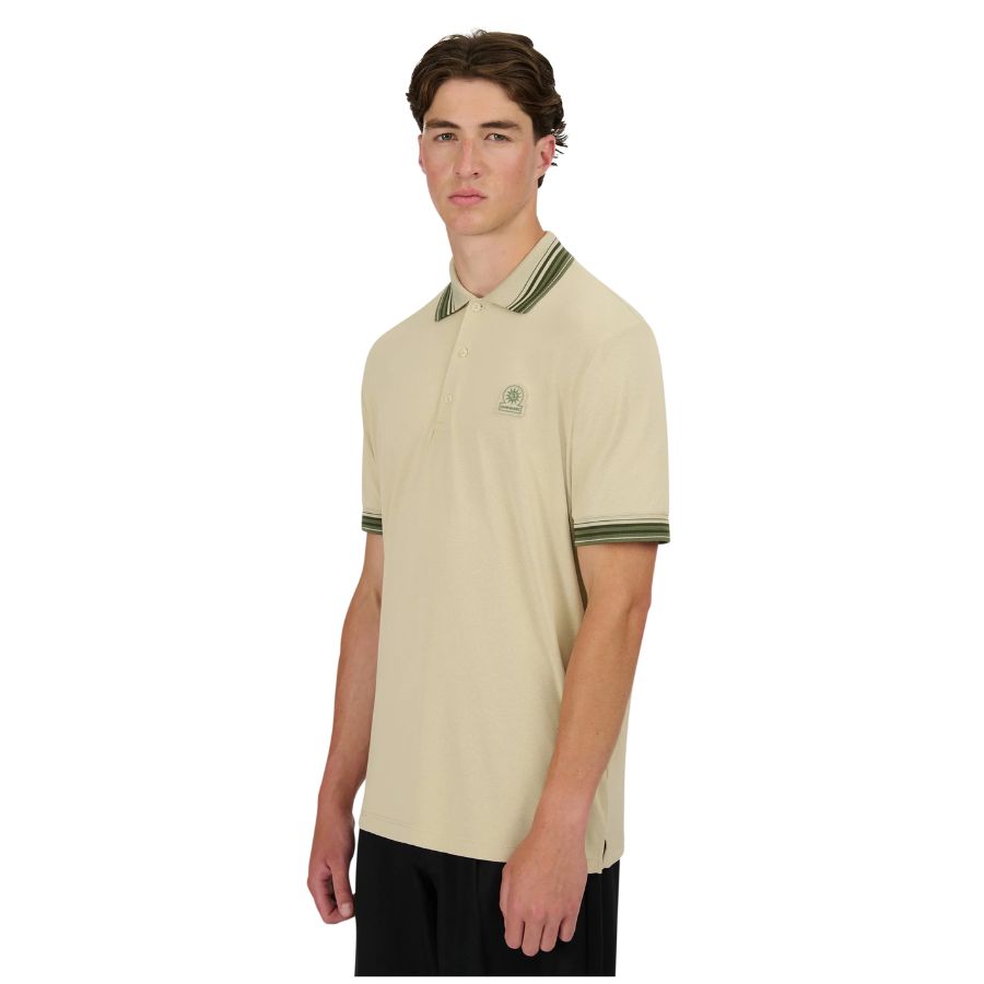 Gradient Rib Mens Polo Shirt MBP58