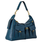 Roxanne Shoulder High Shine Leather Handbag HH0145/748