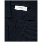 Waffle Open Collar Mens Polo Shirt 100014580