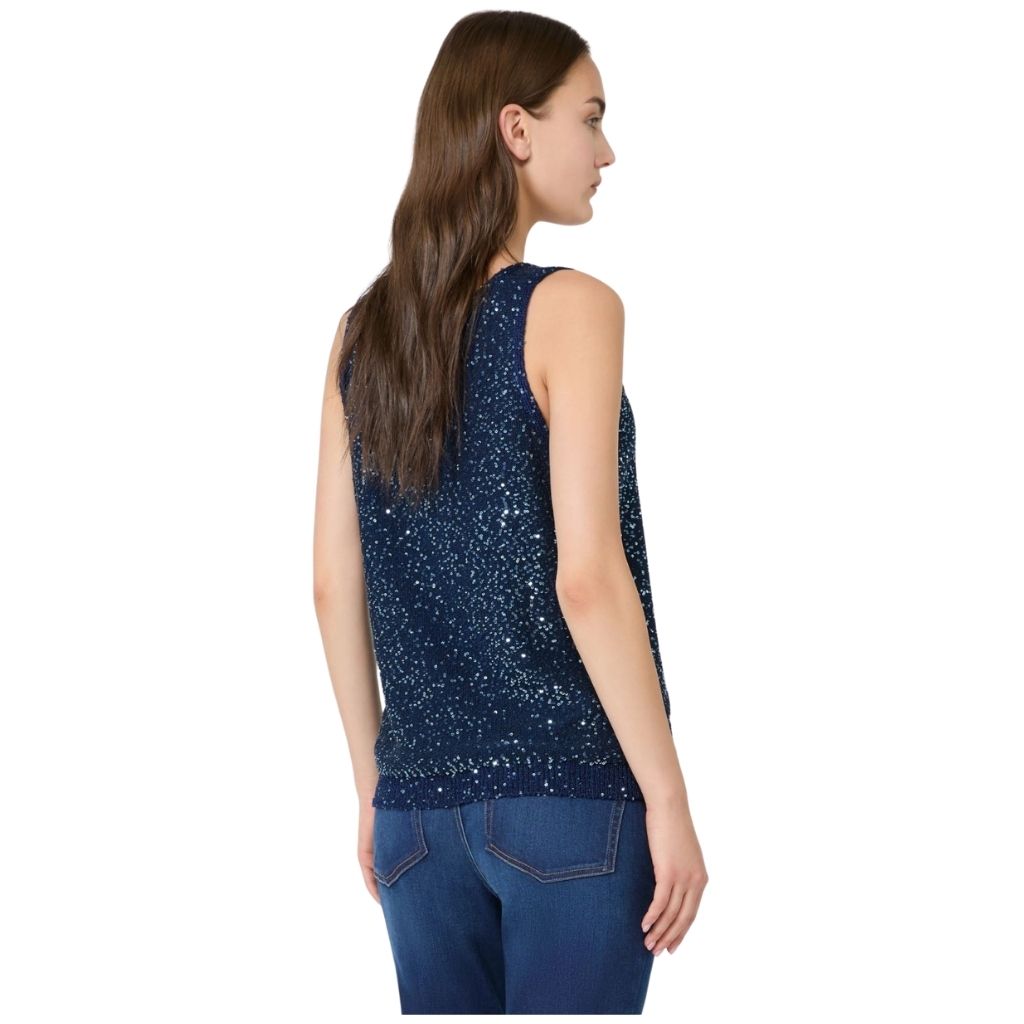 Milord Sequin Detail Womens Sleeveless Top 2625366171600