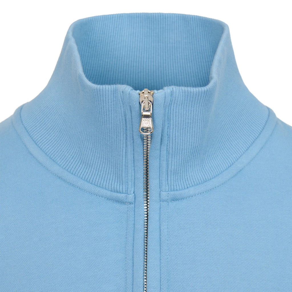 Badge Logo Mens Quarter Zip Sweatshirt MBS16