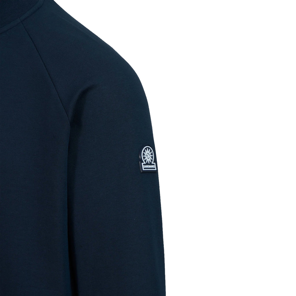 Interlock Quarter Zip Mens Sweatshirt MBS17