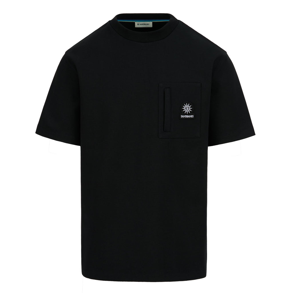 Zip Pocket Interlock Mens T-Shirt MBT10