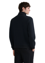 Chevron Quilted Interlock Zip Mens Jacket MJT36