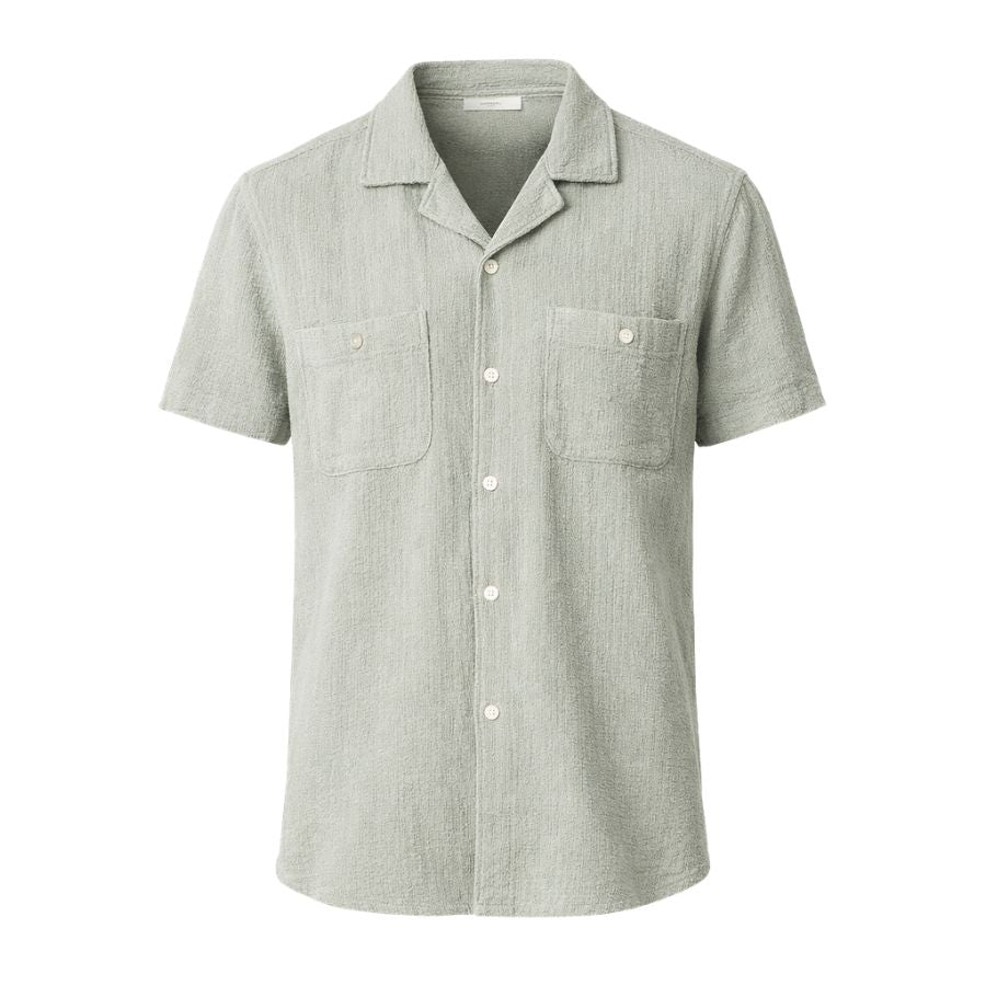 Jacobson Textured Short Sleeve Mens Shirt M306R06