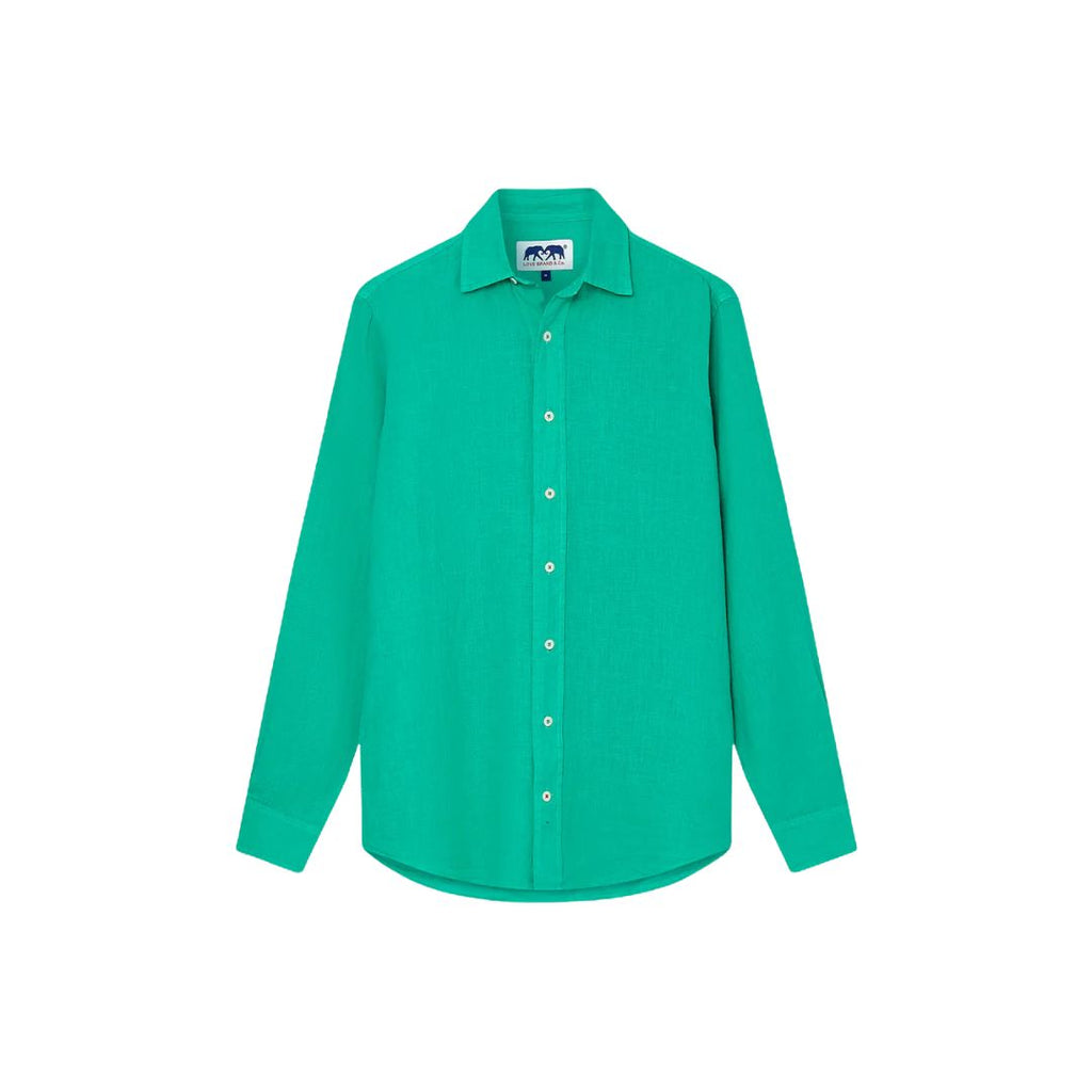 Caroubis Linen Long Sleeve Shirt CRSH9U10