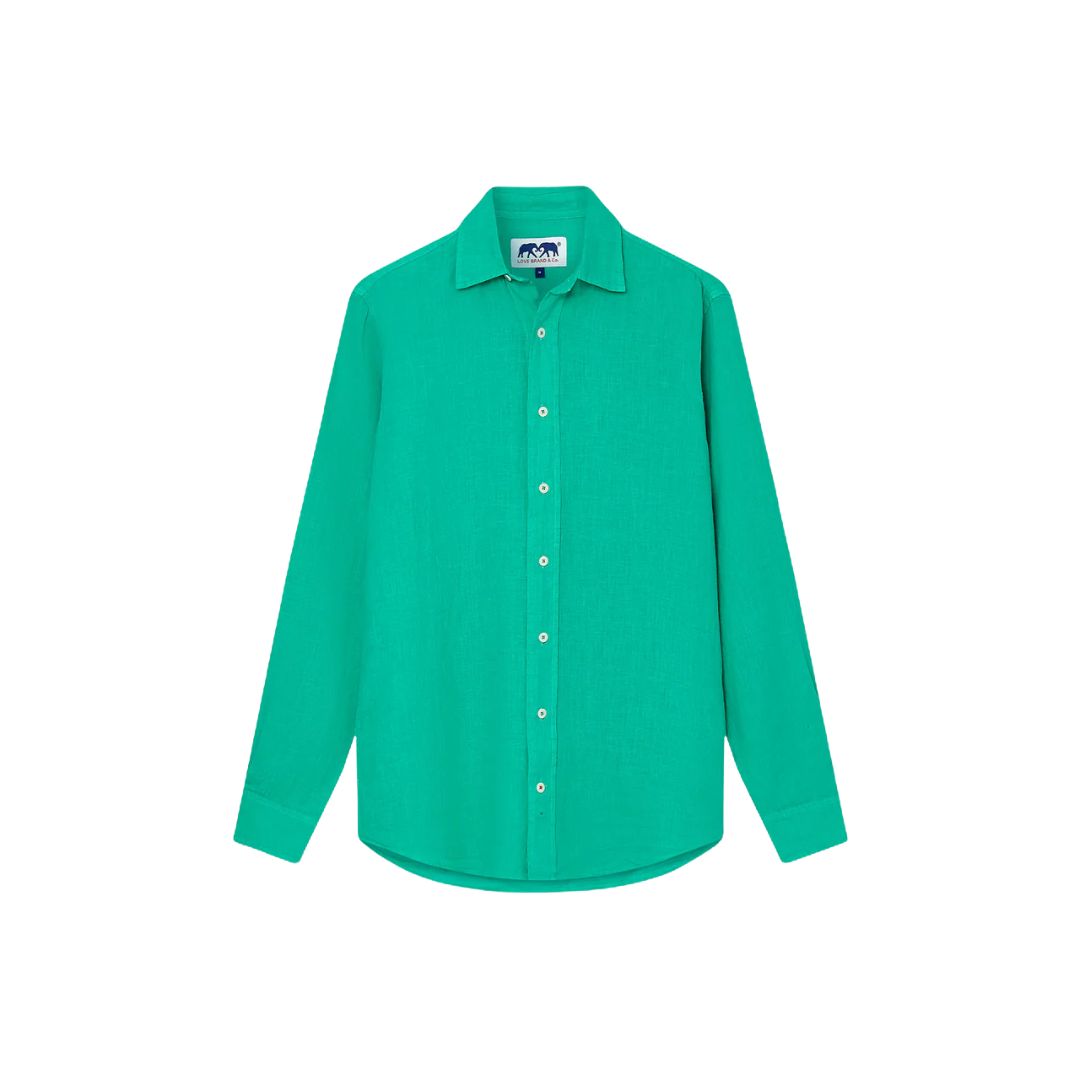 Caroubis Linen Long Sleeve Shirt CRSH9U10