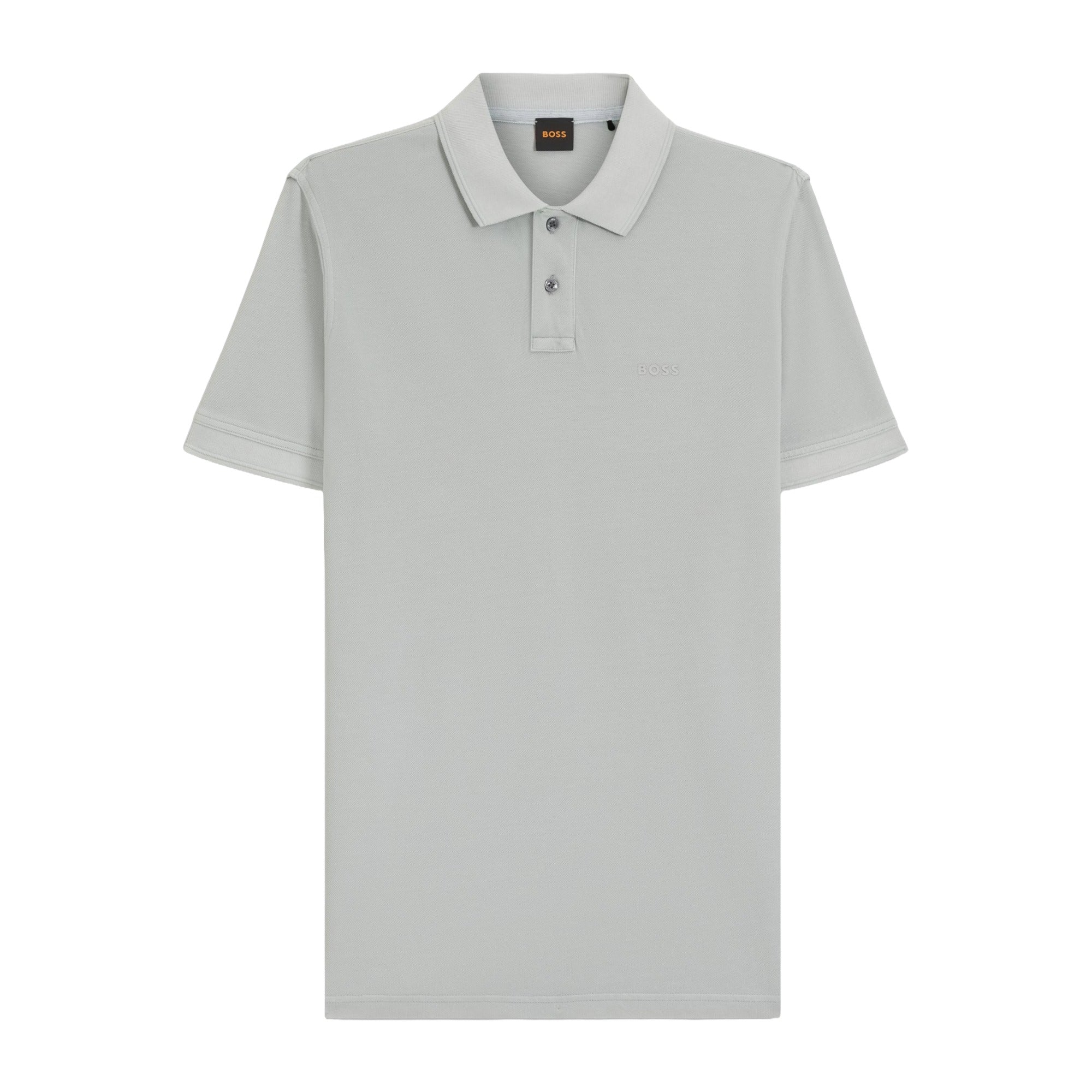 ultimus Offset Button Polo Shirt グレー 半袖 ultimus Offset Button Polo Shirt グレー 半袖 ultimus Offset Button