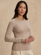 Edna Long Sleeve Fitted Womens Top VAR03034