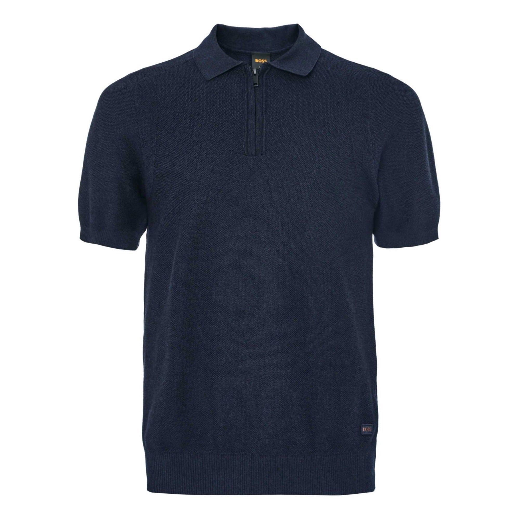Kancello 1/4 Zip Knitted Polo 50546173