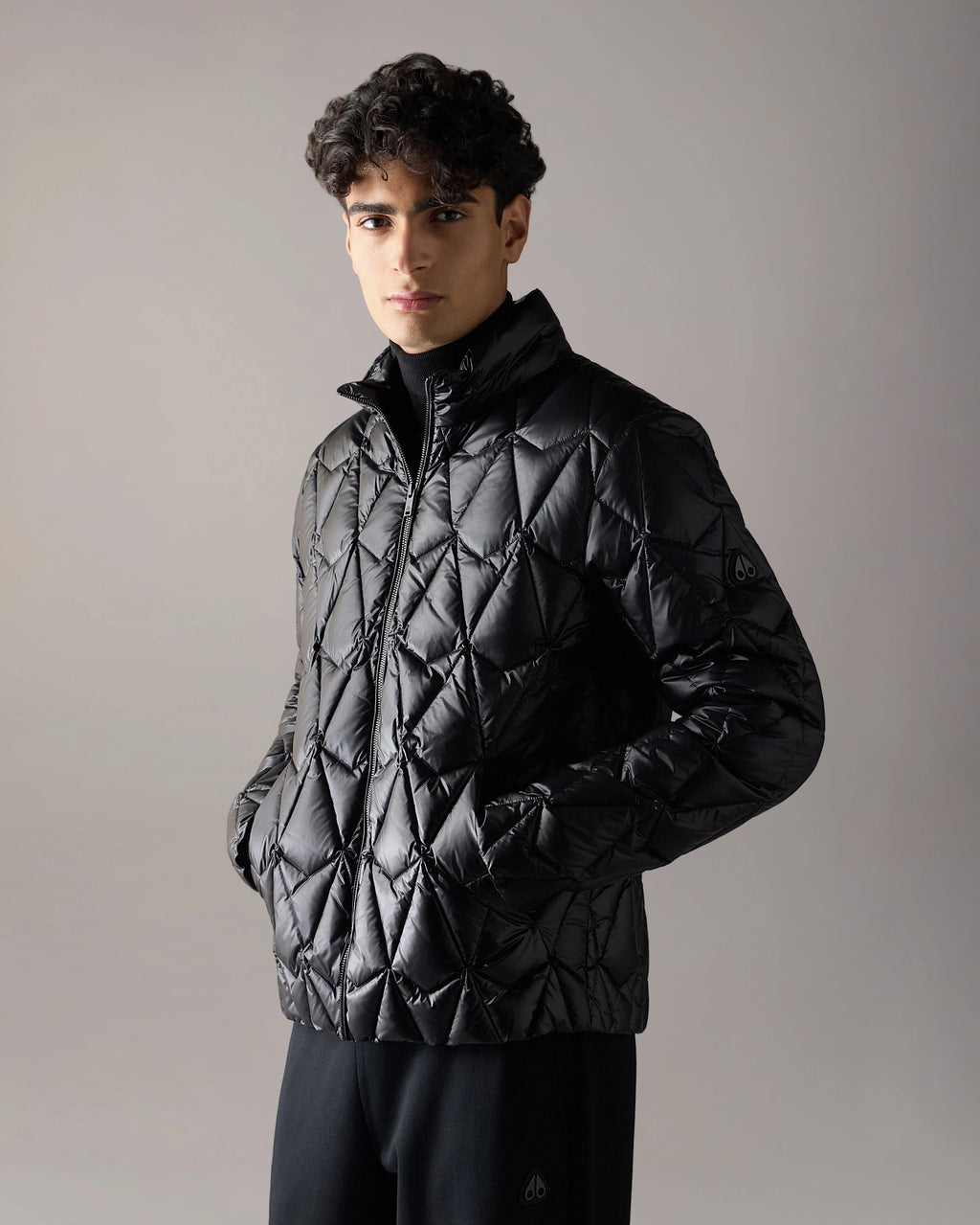 Iceberg Quilt Down Mens Puffer Jacket M36MJ151