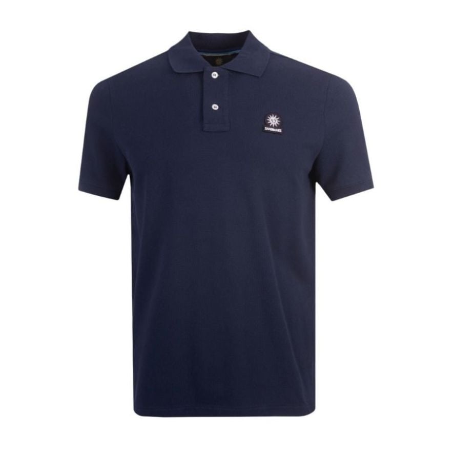 Badge Logo Pique Mens Polo Shirt MBP04