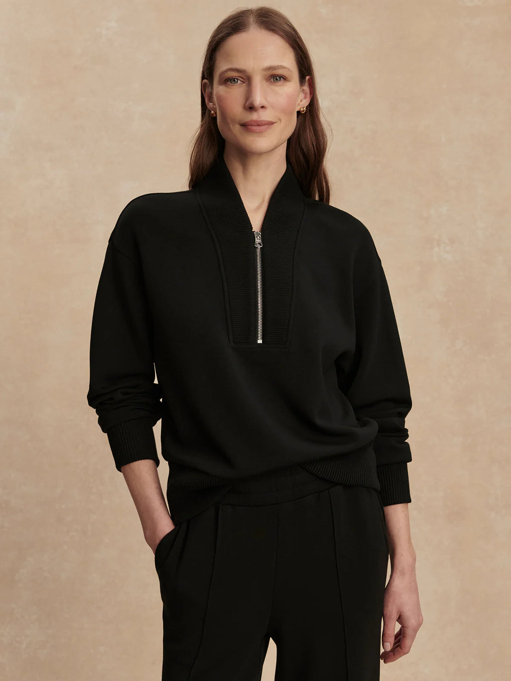 Sally Half-Zip Womens Sweatshirt VAR02791