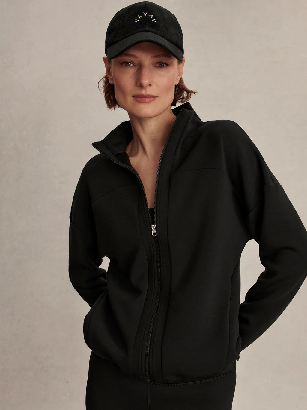 Tayah Zip Through Sweat VAR02205