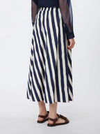 Uomo Printed Poplin Womens Skirt 2615101022600